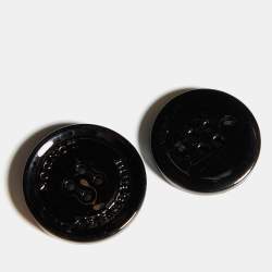 مملوكة مسبقًا Burberry Prorsum Green Synthetic & Silk Trench Coat M