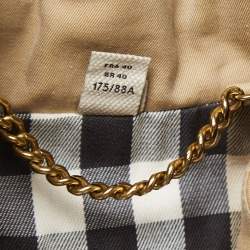 Pre Owned Burberry Beige Canvas Double Breasted Kensington Trench Coat M