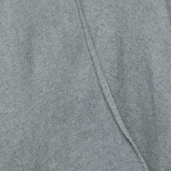 Burberry Grey Check Wool Reversible Cape One Size