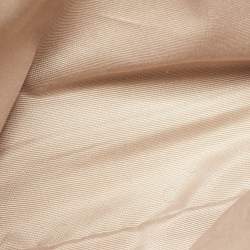 Pre Owned Burberry Black/Beige Nova Check PVC and Patent Leather Front Pocket Tote