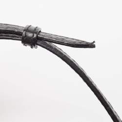 Pre Owned Burberry Black Embossed Check Leather Chichester Crossbody Bag