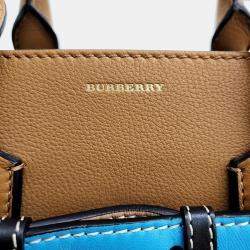 Burberry Multicolour Leather Medium Belt Tote Bag