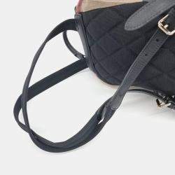 Burberry House Check Canvas Medium Rucksack Backpack 