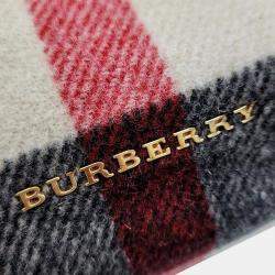 Burberry Multicolour Wool and Leather  Rucksack Backpack