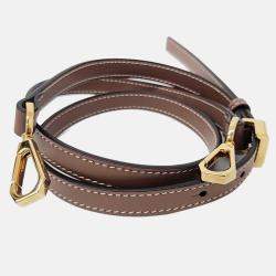 مملوكة مسبقًا Burberry Ivory/Brown Leather and Canvas Mini Frances Tote Bag