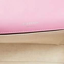 Burberry Pink Quilted Leather Small Lola Chain Shoulder Bag