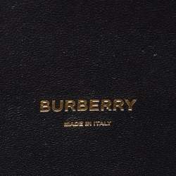 Burberry Bronze Leather Studded Olympia Clutch