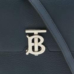 Burberry Blue Leather Robin Crossbody Bag