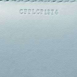 Pre Owned Burberry Dark Grey Leather Medium Belt Tote