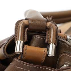 Burberry Brown House Check Canvas and Leather Beaton Tote