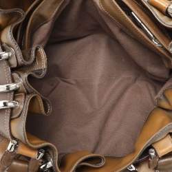 Burberry Brown House Check Canvas and Leather Beaton Tote