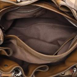 Burberry Brown House Check Canvas and Leather Beaton Tote