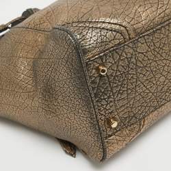 Burberry Metallic Leather Canterbury Tassel Tote