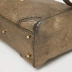 Burberry Metallic Leather Canterbury Tassel Tote
