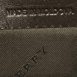 Burberry Beige Haymarket Check Coated Canvas Chain Pochette