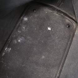 Pre Owned Burberry Black/Beige Supernova Check Coated Canvas and Patent Leather Large Nickie Tote