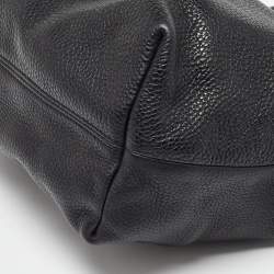 Pre Owned حقيبة يد بربري ساليسبري جلد أسود