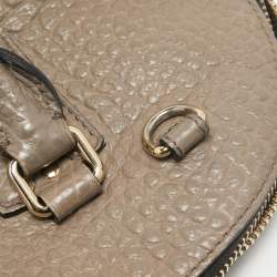 مملوكة مسبقًا Burberry Beige Grain Leather Orchard Satchel