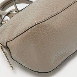 مملوكة مسبقًا Burberry Beige Grain Leather Orchard Satchel
