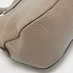 مملوكة مسبقًا Burberry Beige Grain Leather Orchard Satchel