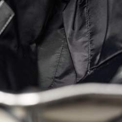 Burberry Silver Beat Check Nylon Victoria Tote