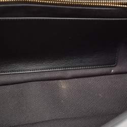Burberry Black Quilted Leather Lola Flap Shoulder Bag