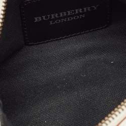 Burberry White Leather Cylinder Shoulder Bag