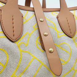 Burberry Canvas Belt Tote Bag