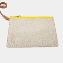 Burberry Canvas Belt Tote Bag