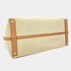 Burberry Canvas Belt Tote Bag