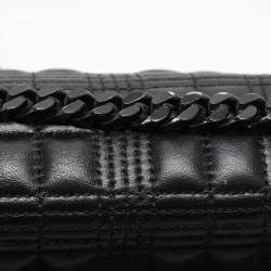 مملوكة مسبقًا Burberry Black Quilted Leather Small Lola Shoulder Bag
