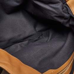 مملوكة مسبقًا Burberry Beige/Brown House Check Canvas and Leather Aurelia Tote