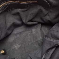 مملوكة مسبقًا حقيبة يد بربري كانتربوري صغيرة جلد و كانفاس مربعات هايماركت بني و بيج 