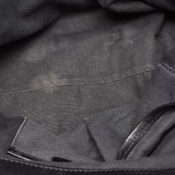 مملوكة مسبقًا حقيبة يد بربري كانتربوري صغيرة جلد و كانفاس مربعات هايماركت بني و بيج 