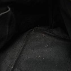 مملوكة مسبقًا Burberry Dark Brown/Beige Haymarket Check Coated Canvas Tote