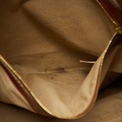 Burberry Brown Mega Check Canvas and Leather Orton Tote