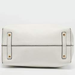 Pre Owned Burberry Tricolor Leather Large Marais Belt Bag