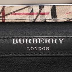Burberry Multicolor Satin Frame Clutch