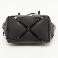 مملوكة مسبقًا Burberry Black Leather Salisbury Tote