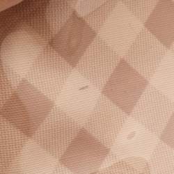 Burberry Metallic Beige Exploded Check PVC and Leather Canterbury Tote