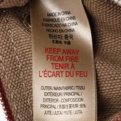 Pre Owned Burberry Brown/Multicolor Mega Check Canvas and Leather Medium Ashby Hobo