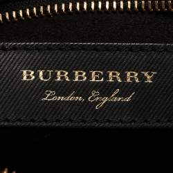 Burberry Black Pendleton Clutch