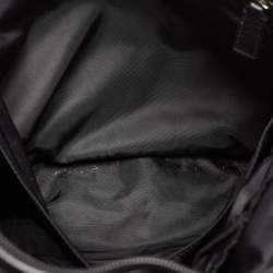 Burberry Black Super Nova Check Nylon Diaper Bag
