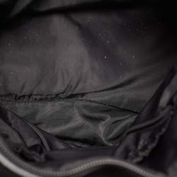 Burberry Black Super Nova Check Nylon Diaper Bag