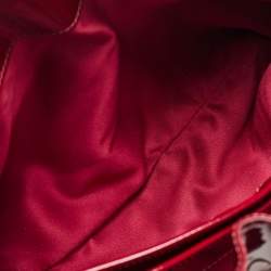 مملوكة مسبقًا حقيبة يد توتس بربري بيبي بتون جلد مبطن أسود