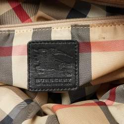 Burberry Black Nylon and Leather Buckleigh Tote