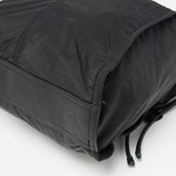 Burberry Black Nylon and Leather Buckleigh Tote