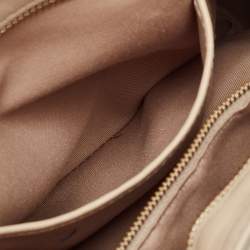 مملوكة مسبقًا Burberry Beige Smoke Check PVC Waltham Shoulder Bag