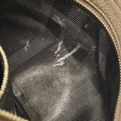 Burberry Beige Leather Bartow Shoulder Bag