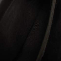 Burberry Dark Brown/Beige Haymarket Coated Canvas Tote